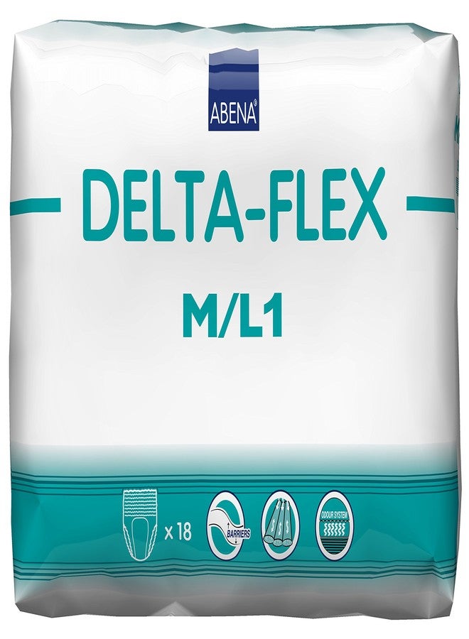 Abena Delta-Flex Protective Underwear, Level 1, (Small To Extra Large Sizes) Medium/Large, 18 Count - Image 2